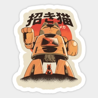 Cat Mecha Robot Sticker